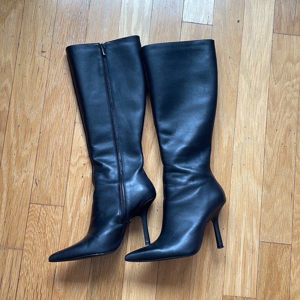 Zara Leather Boots - PERFECT FALL BOOT
